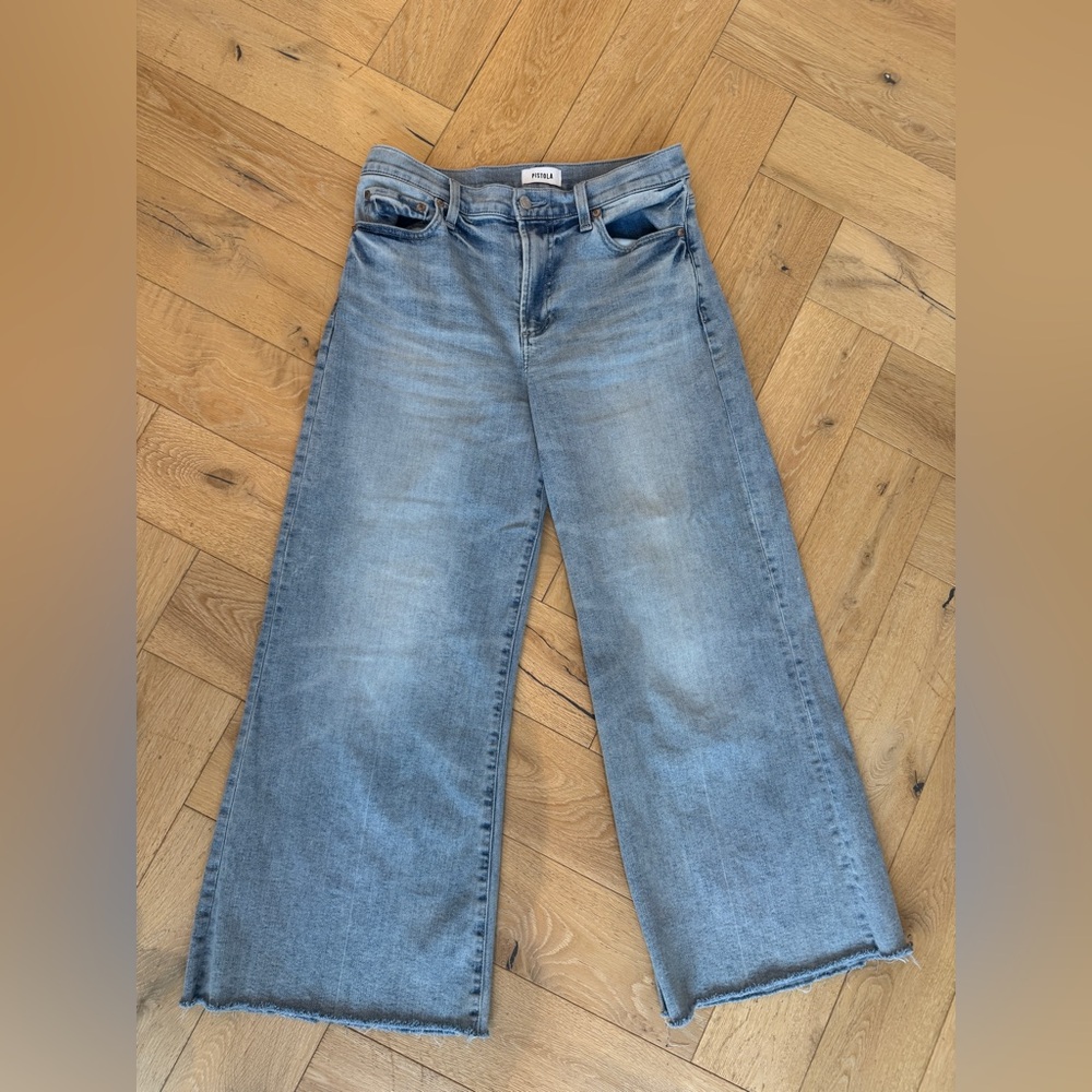 Pistola Medium Wash Flare Jeans